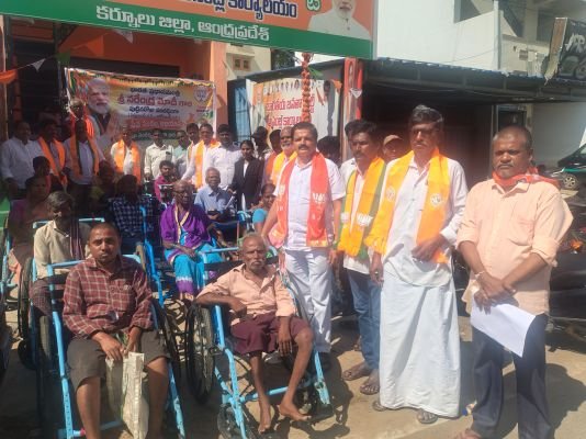  ఘనంగా ప్రధాని నరేంద్ర మోడీ జన్మదిన వేడుకలు 