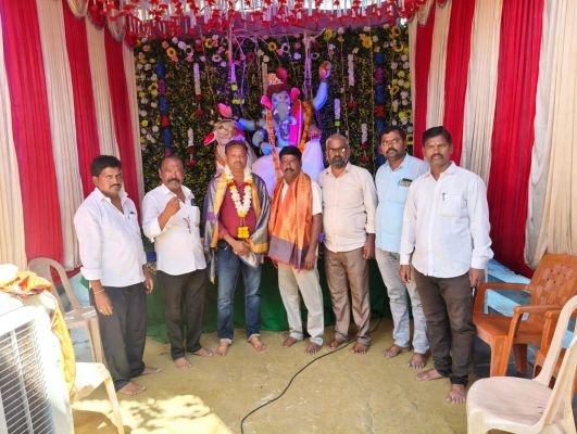 ఇంద్రనగర్ లో గణేష్ మిత్రమండలి ఆధ్వర్యంలో అన్నదానం 