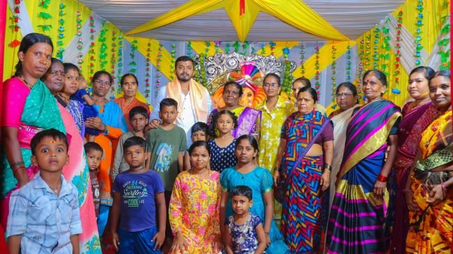 గణనాధుని సేవలో మాద్రి పృథ్వీరాజ్ 