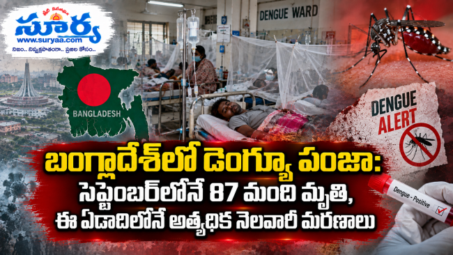 బంగ్లాదేశ్‌లో డెంగ్యూ పంజా: సెప్టెంబర్‌లోనే 87 మంది మృతి, ఈ ఏడాదిలోనే అత్యధిక నెలవారీ మరణాలు