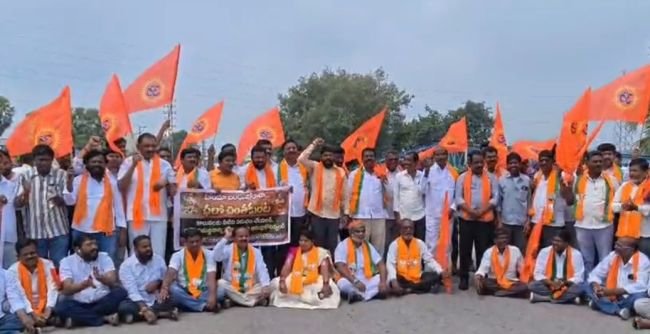 చింతకుంట కెనాల్ వద్ద ఉద్రిక్తత