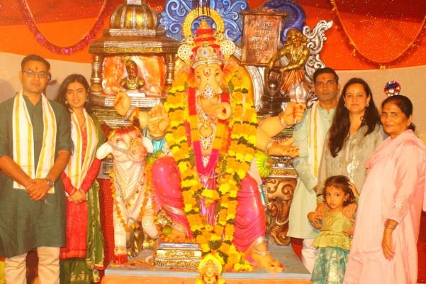 ఎస్పీ కార్యాలయంలో ఘనంగా వినాయక నిమజ్జనం