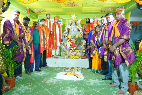 చతుర్భుజ ప్రాపర్టీస్ అండ్ ఇన్ఫ్రా ఆధ్వర్యంలో ఘనంగా వినాయక చవితి వేడుకలు