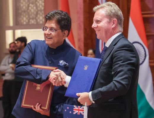 అక్టోబర్ 20 నుంచి అమల్లోకి భారత్-న్యూజిలాండ్ చారిత్రాత్మక FTA ఒప్పందం