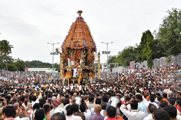 ఘనంగా శ్రీ వేంకటేశ్వరస్వామి బ్రహ్మోత్సవం
