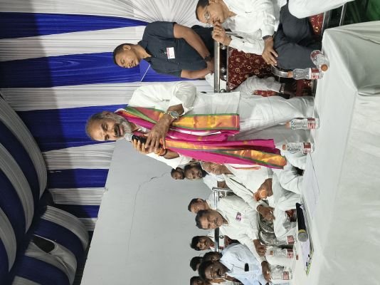 రేవంత్ రెడ్డి సభ అంటే కేటీఆర్ వెన్నులో గుబులు  - ప్రభుత్వ విప్ ఆది శ్రీనివాస్