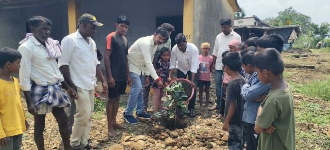 సంగాపూర్ గ్రామ అభివృద్ధికి  కృషి  : సర్పంచ్ మమత వెంకటరెడ్డి