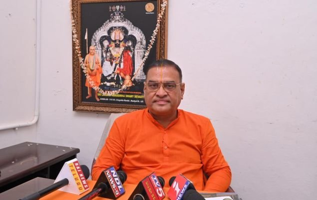 అహోబిలం మఠం అడ్మినిస్ట్రేటివ్ అధికారిగా రంగరాజన్ బాధ్యతలు