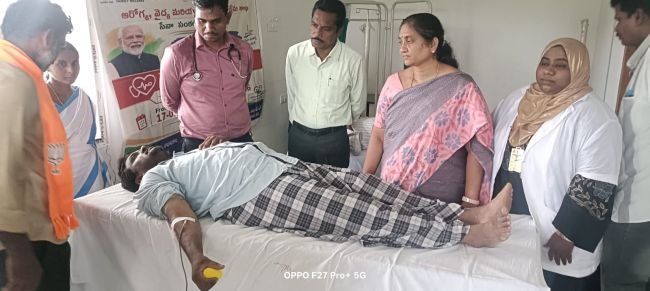 వెదురూరులో సంకల్ప సేవా అభియాన్.
