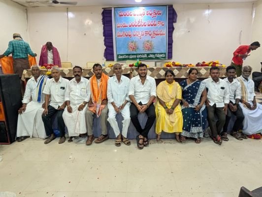 మండల పరిషత్ పాలకవర్గం కి ఘన సన్మానం 