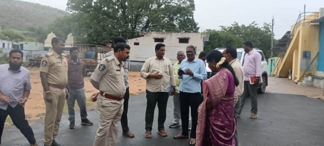 సీఎం పర్యటన నేపథ్యంలో హెలిప్యాడ్ ల పరిశీలన 