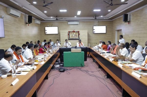 శ్రీశైలం ధర్మకర్తల మండలి 11వ సమావేశం