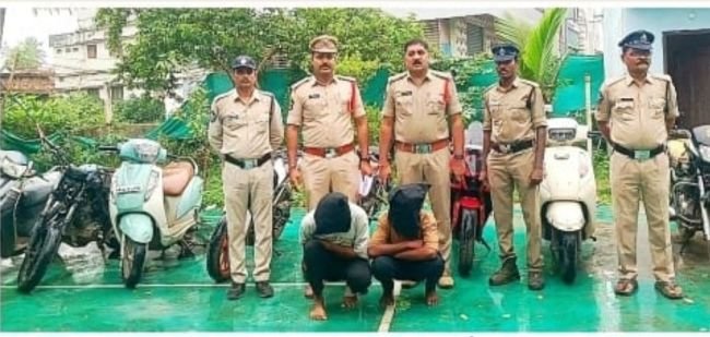 దొంగతనం కేసులో నలుగురు అరెస్ట్