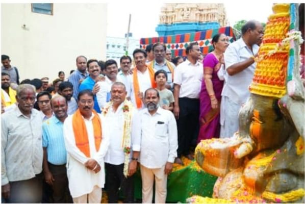 గణేష్ ఉత్సవాల్లో పాల్గొన్న ఎమ్మెల్యే బత్తుల లక్ష్మారెడ్డి, మిర్యాలగూడ అర్బన్, మేజర్ 