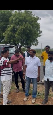 అంబేద్కర్ భవన్ నిర్మాణానికి స్థల పరిశీలన