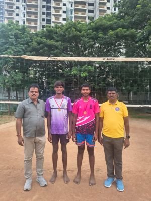బీచ్ వాలీబాల్ విజేత వరుణ్ కుమార్
