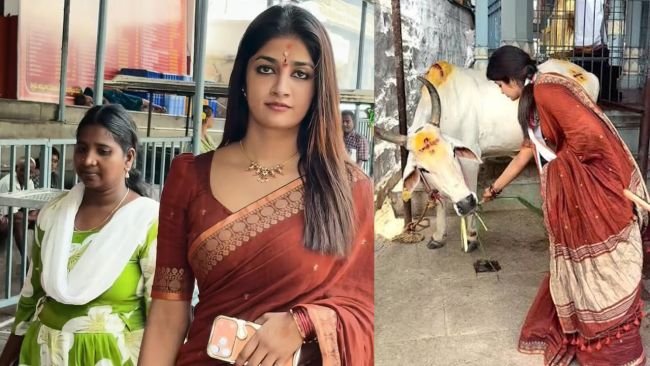 శ్రీకాళహస్తీశ్వరాలయంలో హీరోయిన్ డింపుల్ హయాతి ప్రత్యేక పూజలు.. వీడియో వైరల్!