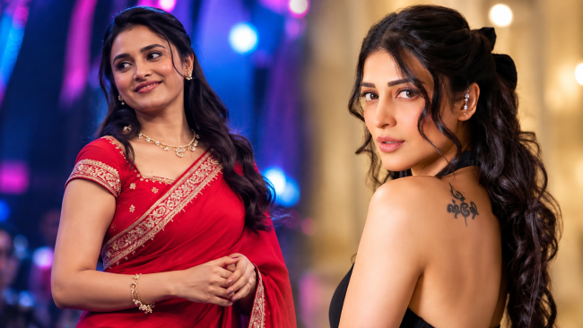 ట్రెండింగ్‌లో శ్రుతి హాసన్ పచ్చబొట్టు, ప్రియాంక మోహన్ చీరకట్టు అందాలు!
