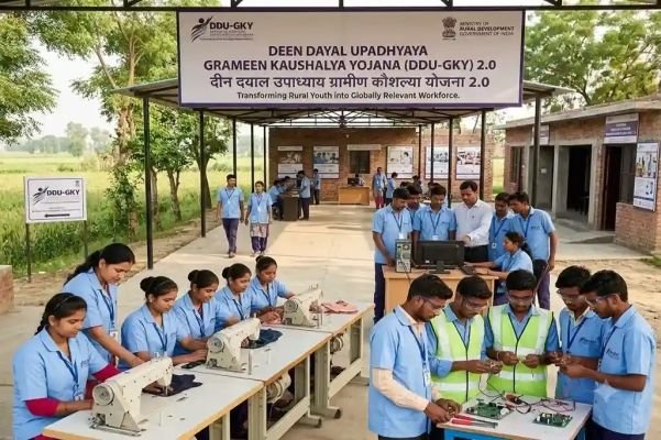 DDU-GKY 2.0: అక్టోబర్ నుంచి 70 వేల మంది గ్రామీణ యువతకు ఉపాధి శిక్షణ