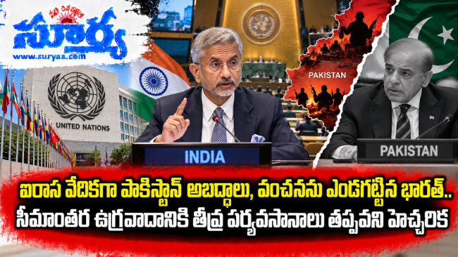 ఐరాస వేదికగా పాకిస్తాన్ అబద్ధాలు, వంచనను ఎండగట్టిన భారత్.. సీమాంతర ఉగ్రవాదానికి తీవ్ర పర్యవసానాలు తప్పవని హెచ్చరిక