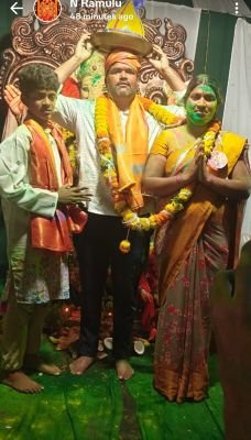 నేనావత్ . పాండు లడ్డు పాట 61,000.