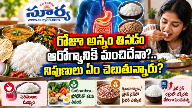 రోజూ అన్నం తినడం ఆరోగ్యానికి మంచిదేనా?.. నిపుణులు ఏం చెబుతున్నారు?