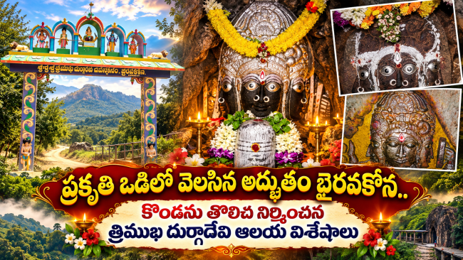 నల్లమల అభయారణ్యంలో వెలసిన అద్భుత క్షేత్రం భైరవకోన