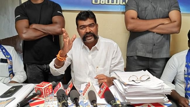 కూటమి ప్రభుత్వంపై బీఎస్పీ నేత నాగరాజు విమర్శలు