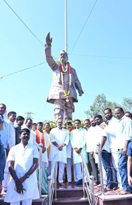 డీఎస్ ఆశయాలు కొనసాగిస్తాం... ఎంపీ ధర్మపురి అరవింద్