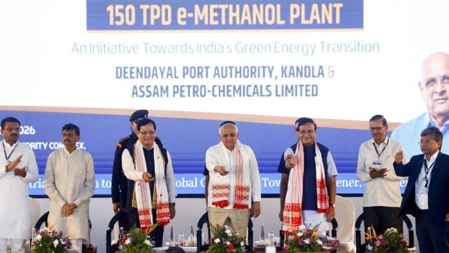 గుజరాత్‌లో భారత్‌ తొలి పోర్ట్ బేస్డ్ ఇ-మెథనాల్ ప్లాంట్