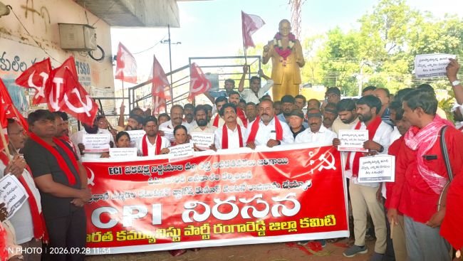 SIR ప్రక్రియ పారదర్శకంగా నిర్వహించాలి