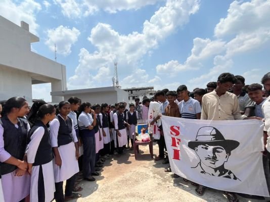 *భగత్‌సింగ్ ఆశయాలే విద్యార్థి ఉద్యమాలకు స్ఫూర్తి