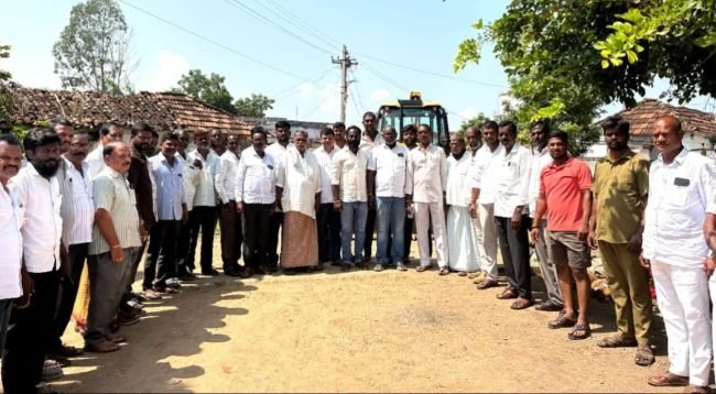 పెద్దాపూర్‌లో అండర్ డ్రైనేజీ పనులకు భూమిపూజ