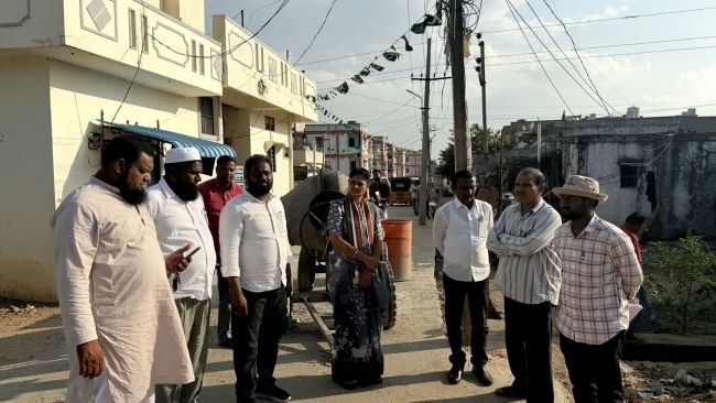 వార్డు సమస్యలపై ఆకస్మిక తనిఖీ చేసిన మున్సిపల్ చైర్పర్సన్ ఇప్ప ఉమారాణి