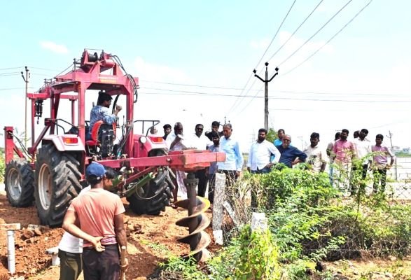 పెద్ద రంగాపురంలో తాగునీటి సమస్య తీర్చిన వైయస్ మనోహర్ రెడ్డి