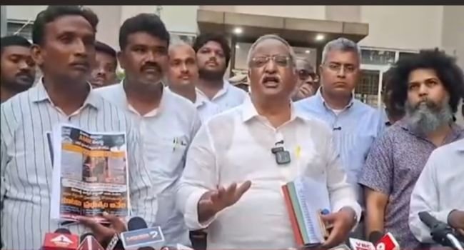ఏ ఎం ఆర్ అక్రమ టోల్ గేట్ పై మాజీ డీజీపీ పోరు!