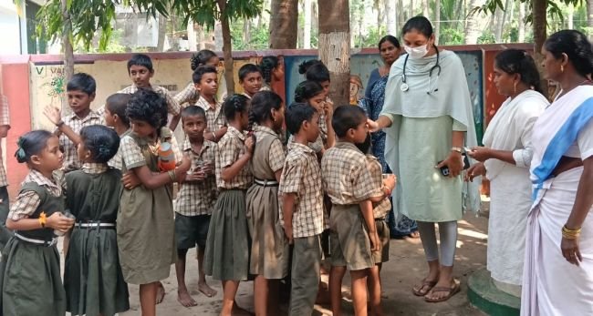 సర్వసిద్ధి పీ.హెచ్.సీ పరిధిలో 3,161 మంది చిన్నారులకు నులిపురుగుల నివారణ మాత్రలు పంపిణీ!
