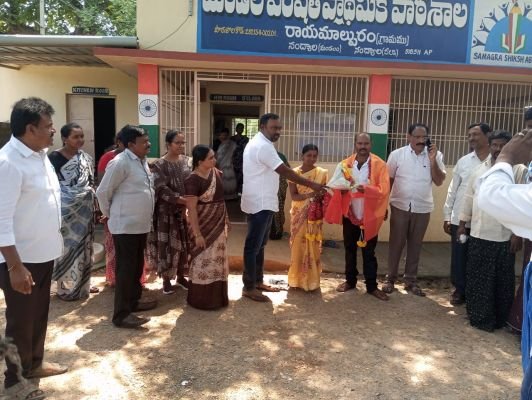 మోడల్ ప్రైమరీ స్కూల్ రాయమాల్పురం పాఠశాలలో పాఠశాల యాజమాన్య కమిటీ ఎన్నిక 