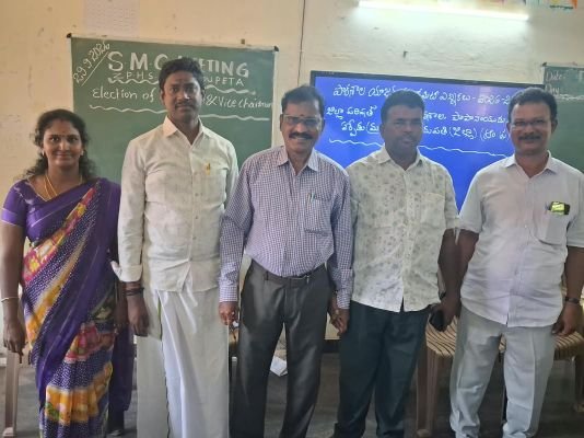 పేట హైస్కూల్ పూర్వ విద్యార్థుల ప్రతినిధిగా అంబేద్కర్ స్టార్ కృష్ణ