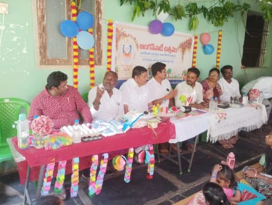 సేవా సంకల్ప అభియాన్‌లో భాగంగా అంగన్వాడీ ఉత్సవం