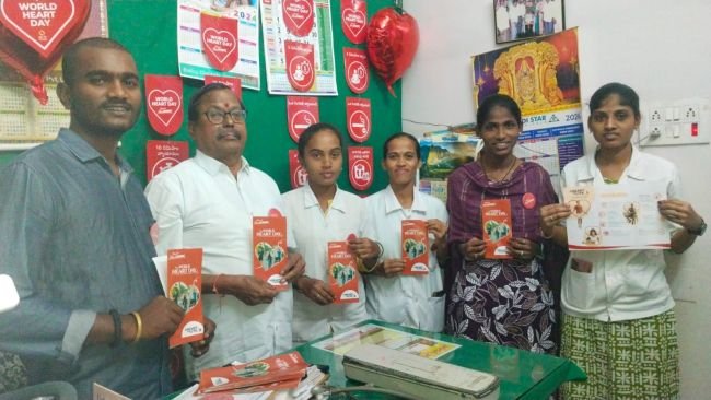 గుండె ఆరోగ్యంపై ప్రజలకు అవగాహన