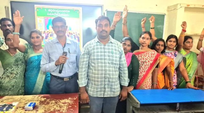 పోలిపల్లి ఎస్ఎంసి ఎన్నికలు ఏకగ్రీవం 