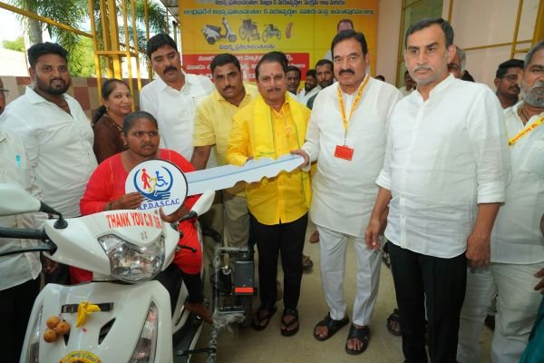 దివ్యాంగుల స్వావలంబనకు కూటమి అండ