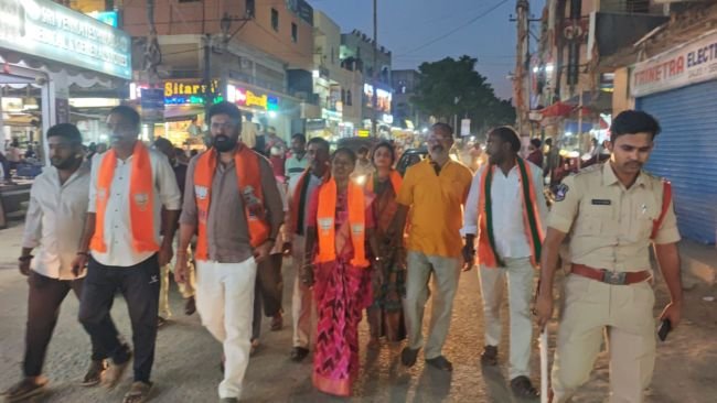 మేడ్చల్‌లో బీజేపీ కార్యకర్తల నిరసన
