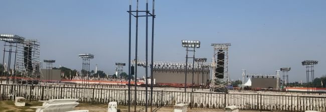 సీఎం సభకు సర్వం సిద్ధం