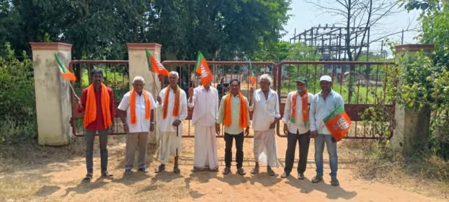 విద్యుత్ కోతలపై బిజెపి నిరసన