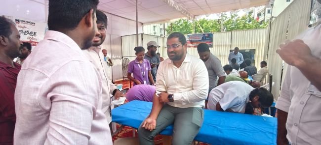 కార్పొరేషన్ లో ఉచిత ప్రత్యేక వైద్య శిబిరం