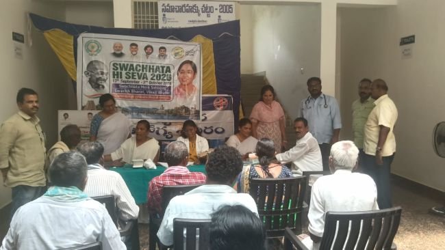 శానిటేషన్‌ వర్కర్లకు వైద్య పరీక్షలు
