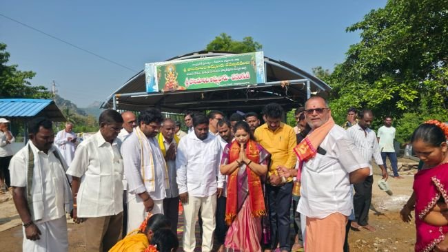 పోలమాంబ ఆలయ అభివృద్ధికి మరింత కృషి  