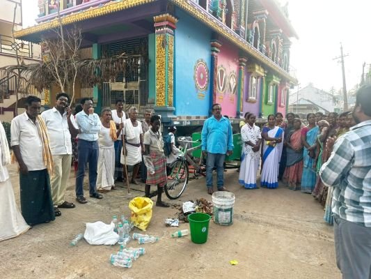 ​గ్రామాల పరిశుభ్రత అందరి బాధ్యత: ఎంపీడీవో జి. శంకర జగన్నాథం